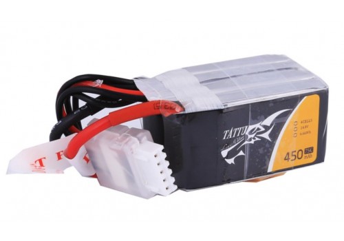 Tattu 4S 450mAh 14.8V 75C XT30