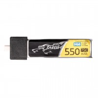 Tattu 1S 550mAh 3.8V High Volt 75C BT 2.0 x 5u