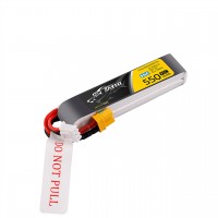 Tattu 2S 550mAh HV 7.6V 95C XT30 Long