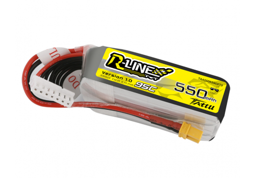 Tattu R-Line 6S 550mAh 22.2V 95C XT30