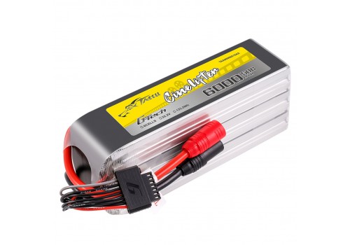 Tattu Cinelifter 6S 6000mAh 22.2V 150C Lipo AS150