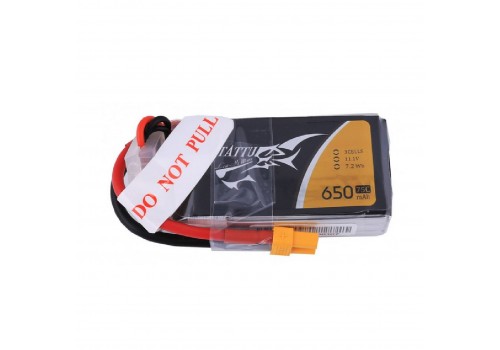 Tattu 3S 650mAh 75C 11.1V XT30