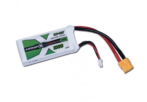 ManiaX 3S 1000mAh 30C 11.1V Lipo