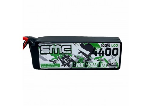 SMC 4S 4400mAh 14.8V 80C Flight HCL HP EC5