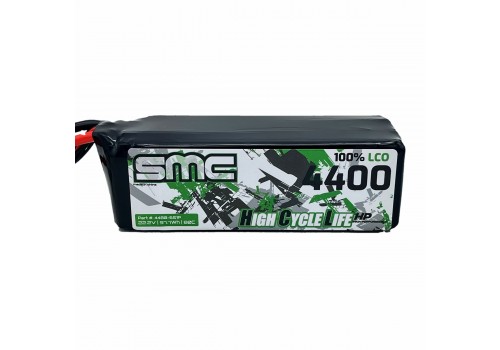 SMC 6S 4400mAh 22.2V 80C Flight HCL-HP EC5