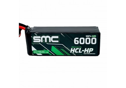SMC 6S 6000mAh 22.2V 80C Flight HCL-HP EC5