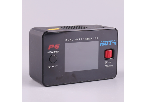 Cargador HOTA P6 2 ch. DC