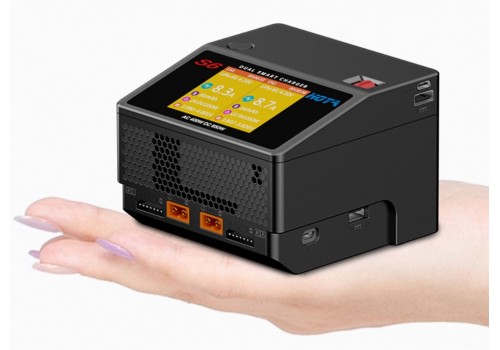 Cargador HOTA S6 2 Ch. 400W AC/DC +12V Out + USB Out x 2 Cargador HOTA S6 2 Ch. 400W AC/DC +12V Out + USB Out x 2