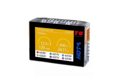 Cargador HOTA T6 1 Ch. DC 300W