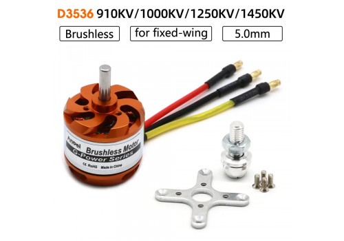 Motor Brushless DYS 3536 910KV Pull 1,05 Kg