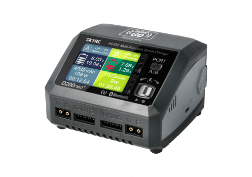 Cargador SkyRC SkyRC D200 Neo AC/DC Dual PS 200W Cargador SkyRC SkyRC D200 Neo AC/DC Dual PS 200W