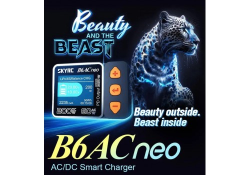 Cargador SkyRC B6 AC Neo 200W 10A Cargador SkyRC B6 AC Neo 200W 10A