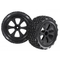 Ruedas 6 Spoke 1/10 Hex 12mm 47 x 109mm