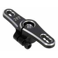 Cuerno Servo 25T - Doble Defazado 45mm Negro