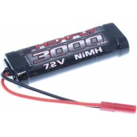 HEXFLY 2S 3000 Ni-MH - 7.2V with Banana 4mm