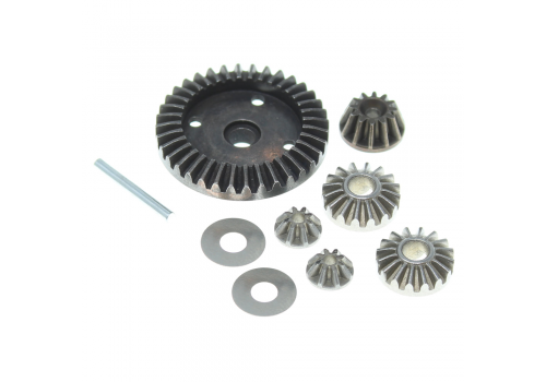 Volcano16 Kit Engranes Diferencial Metal