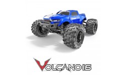 Redcat Volcano-16 1/16 Scale Brushed Monster Truck Azul