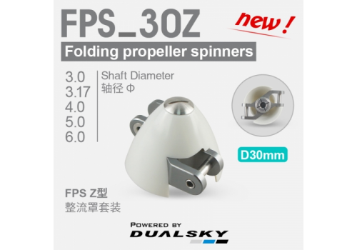 Cono Dualsky FPS_30Z.3 Type Z Diam. 30mm p/Eje 3.0mm