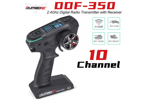 Radio Dumbo RC DDF-350 + Micro RX + Gyro RX