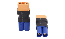 Adaptador EC5 Macho a XT90 Hembra Adaptador EC5 Macho a XT90 Hembra