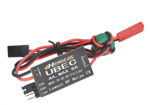 Regulador HENGE 4A 2-6S Max 6A UBEC