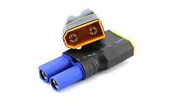 Adaptador XT90 Macho a EC5 Hembra Adaptador XT90 Macho a EC5 Hembra