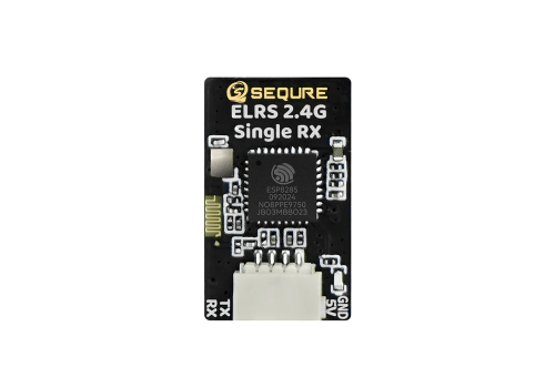 Sequre ELRS 2.4GHz Single RX Single Antenna TCXO High Refresh Rate Low Latency Receiver w/ UFL Antenna