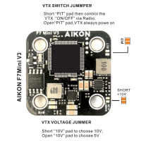 Aikon F7 Mini HD 20x20 V3 Flight Controller