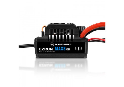 EzRun ESC MAX8 G2S Bluetooth 3-6S 160A BEC 8.4v 6A